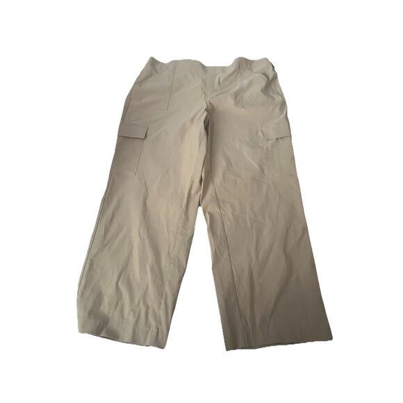 NWT Lane Bryant 4-Season Straight Cargo Pant Khaki Pull-On Casual Size 22 New - Picture 3 of 6